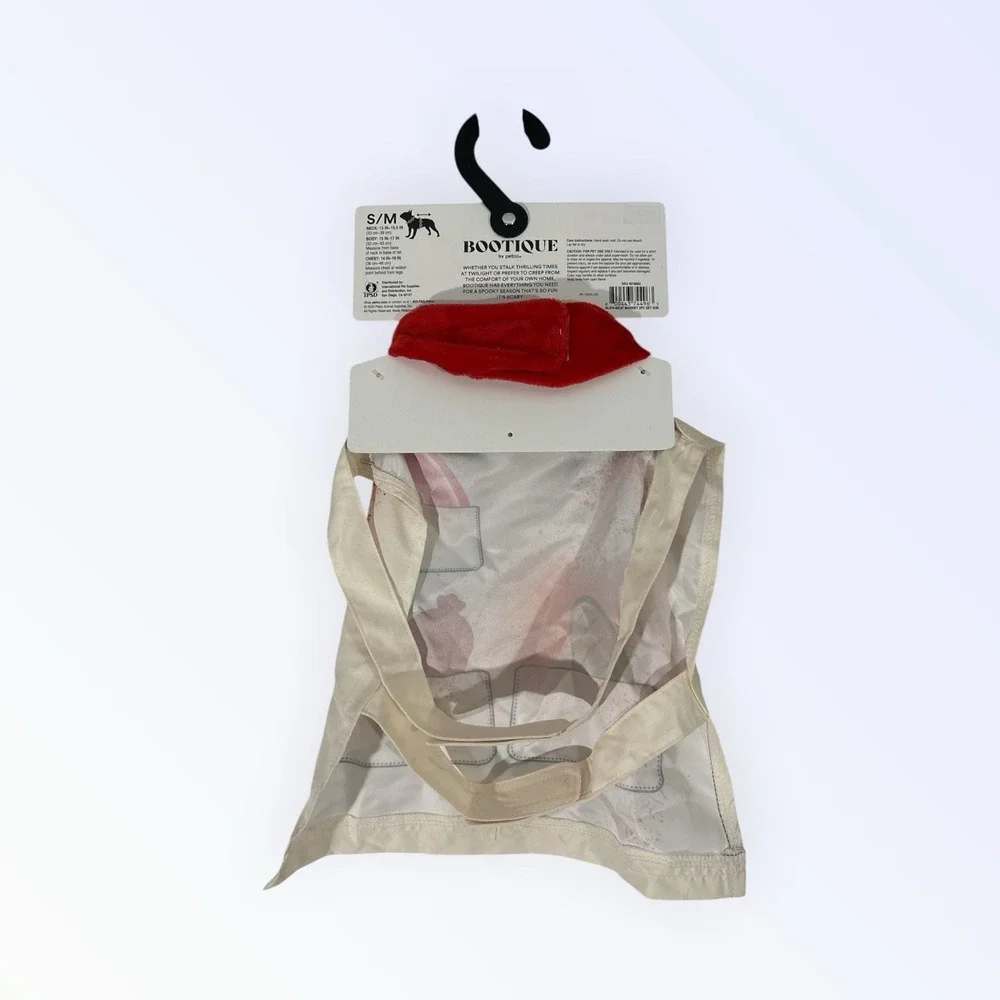 Bootique Butcher Dog Costume Set S/M Apron Bandana Halloween